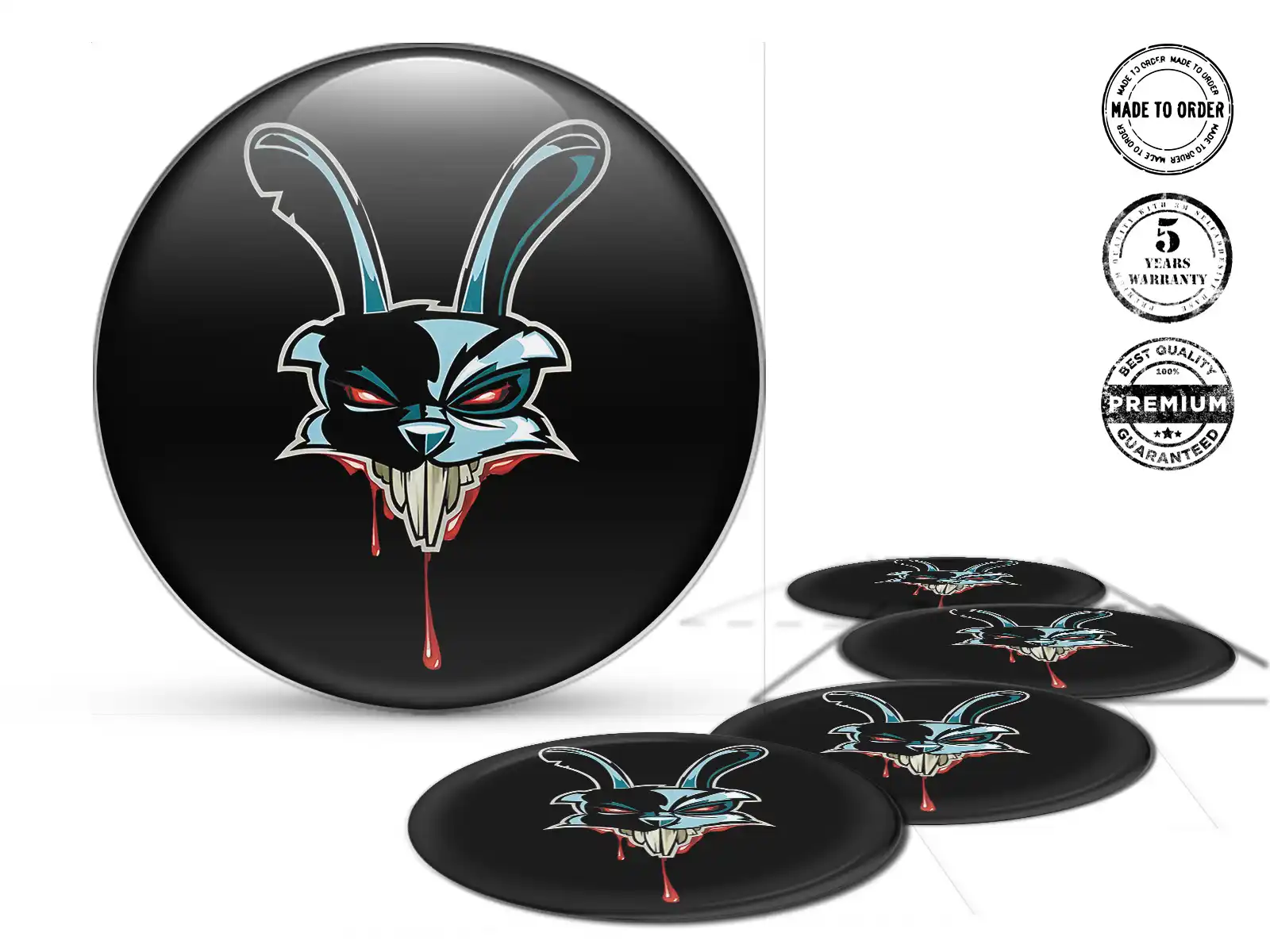 Pegatinas Aros Etiquetas Racing Cúpula Tuning